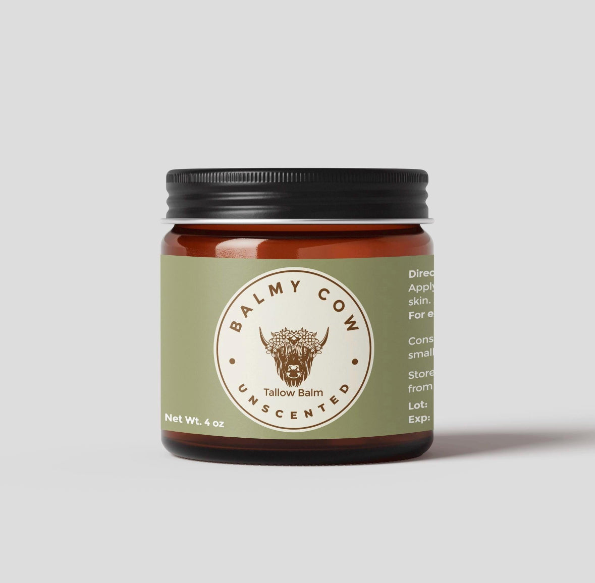 Balmy Cow – Unscented Tallow Balm